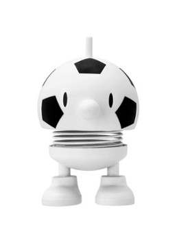 Hoptimist Football Bumble S ornament 7,7 cm Wit - Deal