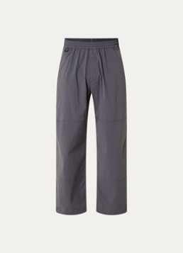 Snow Peak Heren Wide fit broek met steekzakken in de kleur Antraciet, maat: XL