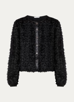 Summum Dames Jack met structuur in de kleur Zwart, maat: 34