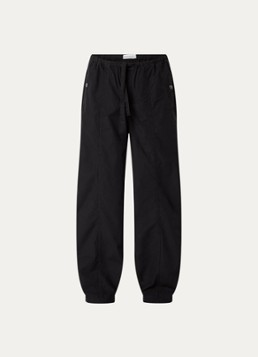 Summum Dames High waist loose fit broek met steekzakken in de kleur Zwart, maat: 34