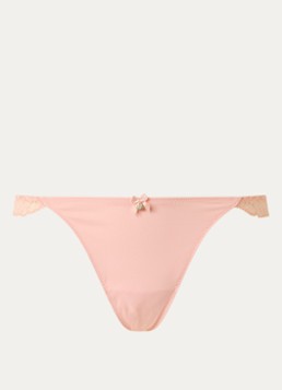 Sam Friday Dames Tia string van kant in de kleur Roze, maat: M