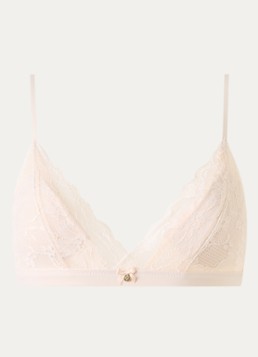 Sam Friday Dames Isa bralette van kant in de kleur Creme, maat: XS/S