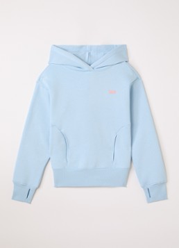 Levi's Meisjes Hoodie met logo in de kleur Lichtblauw, maat: 10A=140