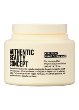 Authentic Beauty Concept Replenish Light Cream Mask - haarmasker 200ml Verzorging - Deal