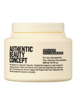 Authentic Beauty Concept Replenish Rich Cream Mask - haarmasker 200ml Verzorging - Deal