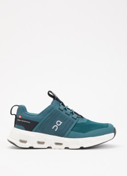 On Meisjes Cloudswift sneaker van mesh in de kleur Groen, maat: 31