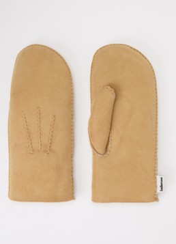 Bellerose Dames Manson wanten van schapenleer in de kleur Camel