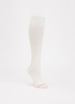 Bellerose Dames Batily kniekousen in wolblend in de kleur Vanillegeel