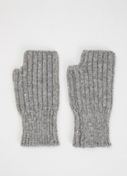 Bellerose Dames Aosti handschoenen in zijdenblend in de kleur Grijs
