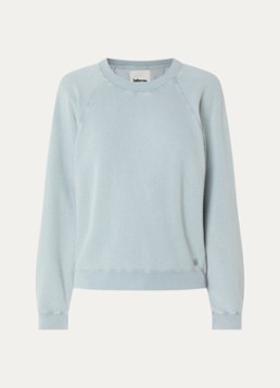 Bellerose Dames Fella sweater met ronde hals in de kleur Lichtblauw