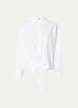 Bellerose Dames Candice blouse met kraag in de kleur Wit