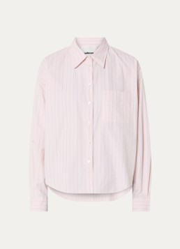 Bellerose Dames Ginger blouse met streepprint in de kleur Lichtroze
