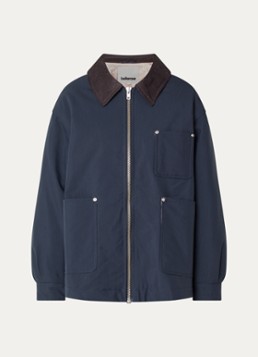 Bellerose Dames Jaimee gewatteerd barn jack met borstzak in de kleur Donkerblauw