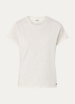 Bellerose Dames Kia mid waist straight fit jeans met lichte wassing in de kleur Indigo