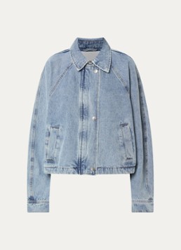 ROUGE EDIT Dames Tiana spijkerjas met steekzakken in de kleur Indigo, maat: 36