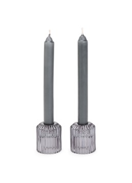 Mano Atelier Dinerkaars met houder set van 2 Grijs - Deal
