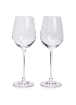 Åhléns Belle witte wijnglas 40 cl set van 2 Transparant - Deal