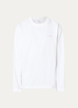 Pockies Dames Move longsleeve met logo- en backprint in de kleur Wit, maat: M
