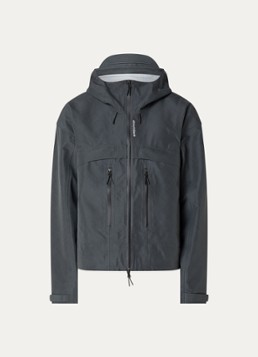 About:blank Heren Windjack met ritszakken in de kleur Antraciet, maat: L