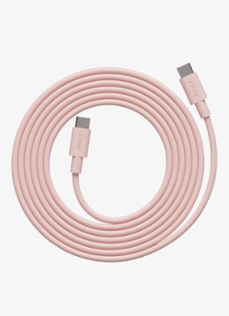 Avolt USB-C to USB-C kabel 100W - 2 meter Roze - Deal