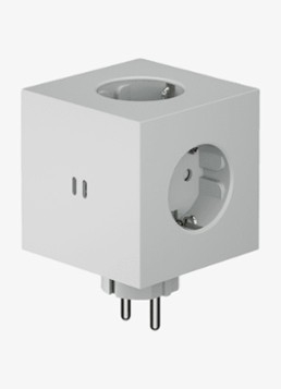 Avolt Square 2 Dual USB-C stekkerdoos 30W Grijs - Deal