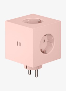 Avolt Square 2 Dual USB-C stekkerdoos 30W Roze - Deal