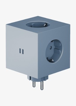 Avolt Square 2 Dual USB-C stekkerdoos 30W Blauw - Deal