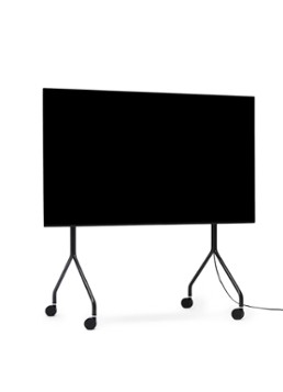Pedestal Moon Rollin' TV standaard 107 cm Zwart - Deal