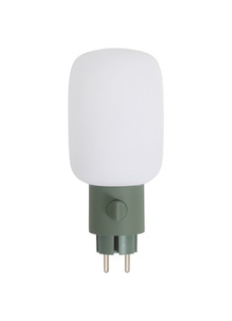 Pedestal Plug-in vloerlamp Mosgroen - Deal