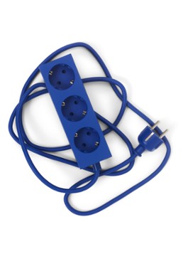 Pedestal Power Bar stekkerdoos 2 meter Blauw - Deal