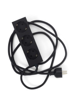 Pedestal Power Bar stekkerdoos 5 meter Zwart - Deal