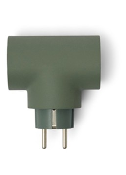 Pedestal Power Split stekkerdoos Mosgroen - Deal