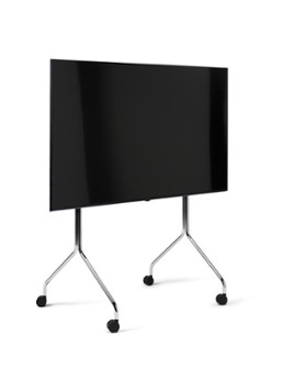 Pedestal Moon Rollin' TV standaard 121 cm Zilver - Deal