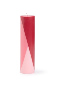 Originalhome Pillar Diagonal Tall stompkaars 25 cm Roze - Deal