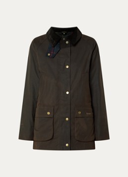 Barbour Dames Acorn parka met steekzakken in de kleur Paars, maat: 38