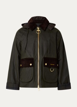 Barbour Dames Jack met capuchon in de kleur Blauw, maat: 40