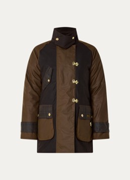 Barbour Dames Parka met klepzakken in de kleur Bruin, maat: 34