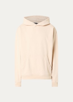 Oakley Heren Echo hoodie met logo- en backprint in de kleur Beige, maat: M