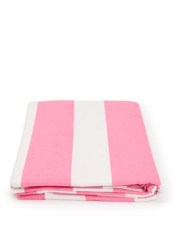 Twizzell Pink & White tafelkleed van katoen 3 x 1,7 meter Roze - Deal