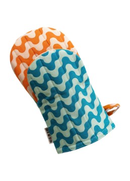 Tarta Gelatina Cookie Dough ovenwant met print Turquoise - Deal