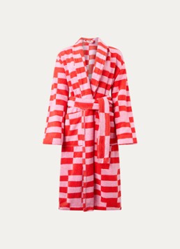 Tarta Gelatina Dames Poppy badjas van katoen met print in de kleur Rood, maat: XL
