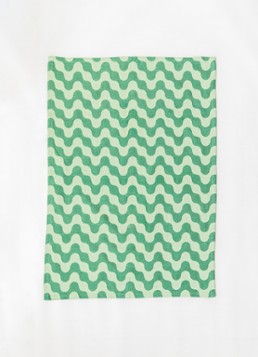 Tarta Gelatina Kale Crush theedoek van katoen 70 x 50 cm Groen - Deal