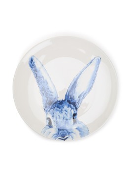 Heinen Delfts Blauw Haas wandbord decoratie 26 cm Blauw - Deal