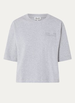 Baum und Pferdgarten Dames Jiana T-shirt met logo in de kleur Grijs, maat: XS