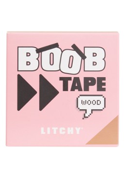 Litchy Dames Boob tape 5 meter in de kleur Lichtbruin, maat: ONE SIZE