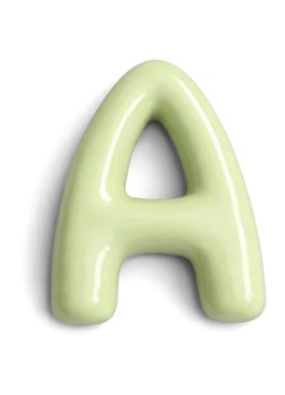 Ceramics by Romy Letter A hanger 10 cm Mint - Deal