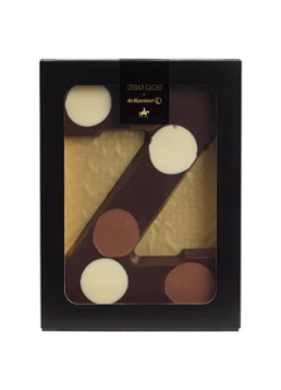Urban Cacao Pure chocoladeletter gevlekt 200 gram R - Deal