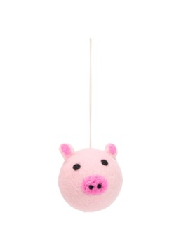 Aveva Varken kersthanger 6 cm Roze - Deal