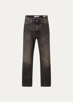 Our Legacy Heren Loose fit jeans met gekleurde wassing in de kleur Donkergrijs, maat: 33