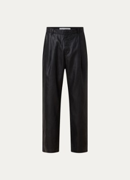 Our Legacy Heren Straight fit pantalon met steekzakken in de kleur Zwart, maat: 52